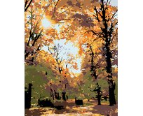 Zuty - Malování podle čísel - PODZIMNÍ STROMY 40x50 cm vypnuté plátno na rám