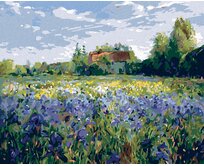 Zuty - Malování podle čísel - DŮM NA VENKOVĚ 40x50 cm vypnuté plátno na rám