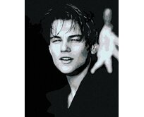 Zuty - Malování podle čísel - LEONARDO DICAPRIO 40x50 cm vypnuté plátno na rám