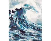 Zuty - Malování podle čísel - MOŘSKÉ VLNY 40x50 cm bez rámu a bez vypnutí plátna