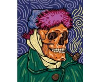 Zuty - Malování podle čísel - VINCENT VAN GOGH LEBKA 40x50 cm vypnuté plátno na rám