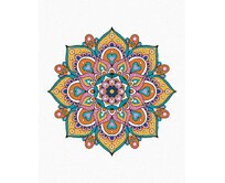 Zuty - Malování podle čísel - MANDALA III 40x50 cm bez rámu a bez vypnutí plátna