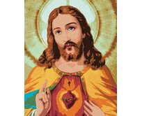 Zuty - Malování podle čísel - JEŽÍŠ KRISTUS II 40x50 cm vypnuté plátno na rám