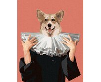 Zuty - Malování podle čísel - KRÁLOVSKÝ PES 40x50 cm bez rámu a bez vypnutí plátna