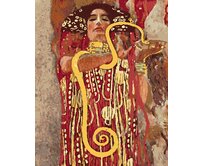 Zuty - Malování podle čísel - HYGEIA (G. KLIMT) 40x50 cm vypnuté plátno na rám