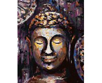 Zuty - Malování podle čísel - BUDDHA V BARVÁCH 40x50 cm vypnuté plátno na rám