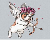 Zuty - Malování podle čísel - PES ANDĚL 40x50 cm bez rámu a bez vypnutí plátna