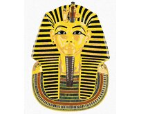 Zuty - Malování podle čísel - TUTANCHAMON EGYPT 40x50 cm vypnuté plátno na rám