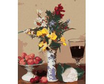 Zuty - Malování podle čísel - ZÁTIŠÍ ZASNOUBENÍ (HENRI FANTIN-LATOUR) 40x50 cm vypnuté plátno na rám