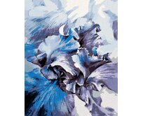 Zuty - Malování podle čísel - MODRÉ KOSATCE 40x50 cm vypnuté plátno na rám
