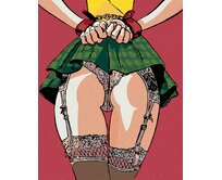 Zuty - Malování podle čísel - SPOUTANÁ V PODVAZCÍCH 40x50 cm bez rámu a bez vypnutí plátna