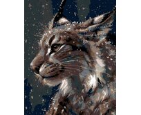 Zuty - Malování podle čísel - RYS V ZIMĚ 40x50 cm bez rámu a bez vypnutí plátna