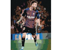 Zuty - Malování podle čísel - LIONEL MESSI 40x50 cm bez rámu a bez vypnutí plátna