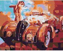 Zuty - Malování podle čísel - VETERÁN 40x50 cm vypnuté plátno na rám