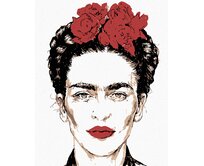 Zuty - Malování podle čísel - FRIDA KAHLO 40x50 cm bez rámu a bez vypnutí plátna