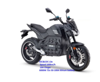 Elektrická motorka 6000w 100Ah