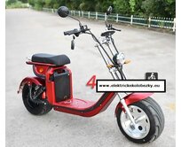 Elektrická koloběžka, skútr, scooter, kolobrnda N-4  Monstro N-4 4000 W  baterie 40 Ah