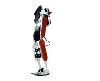 Elektrické nohy exoskelet pro chůzí ochrnuté osoby