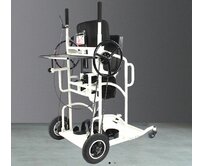 Mechanický pojízdný vertikalizací stojan pro postižené osoby
