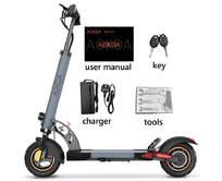 Skládací elektrická koloběžka el-ko A1, motor 800 W, baterie 48 V 12,5 Ah,