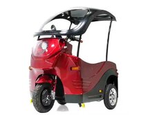 Elektrická tříkolka LOTUS s střechou 2000w 50Ah pro jízdu s invalidním vozíkem