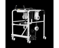 Elektrické nohy exoskelet pro imitaci chůzí ochrnuté osoby, mrtvíce, porucha chůze.