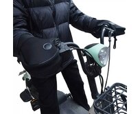 Zimní teplé rukavice na řídítka – vhodné pro skútr, kolo, motorku i elektrický pohon k invalidnímu vozíku.  Chrání ruce před větrem, deštěm a mrazem, ideální pro celoroční ježdění.