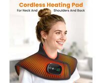 Zimní teplá elektrická šála na krk s možností vyhřívaní