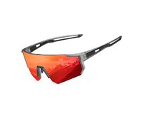 Polarizační brýle KINGSEVEN LS920 ŠEDO - ČERNÁ / SKLO ČERVENÉ C03