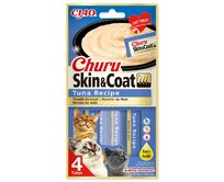 Pochoutka Churu Skin & Coat tuňák 4x14g