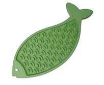 Podložka EPIC PET Lick & Snack lízací ryba pastelová zelená 28 x 11,5cm