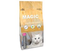 Kočkolit MAGIC LITTER Bentonite Ultra White Baby Powder 5l