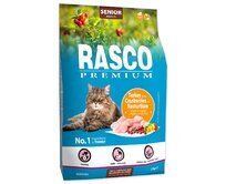 Granule RASCO Premium Senior krůtí s brusinkou a lichořeřišnicí 2kg