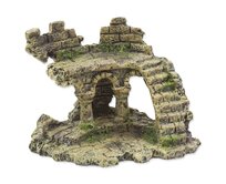 Dekorace AQUA EXCELLENT Zřícenina hradu 13 x 9,7 x 9,5 cm