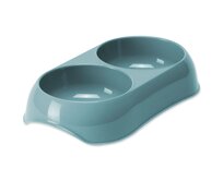 Dvojmiska MAGIC CAT plastová modrá 400ml
