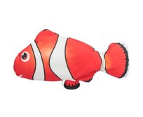 Ryba "NEMO" jako živá, mrskající se, s catnipem, látka, 26 cm