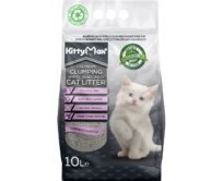 KITTYMAX hrudkující, bezprašný bílý bentonit LAVENDER 10 l