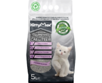KITTYMAX hrudkující, bezprašný bílý bentonit LAVENDER 5 l