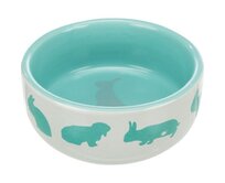 Keramická miska pro králíky barevná 250 ml/11 cm