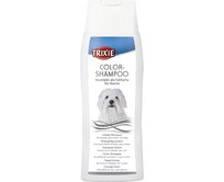 TRIXIE Color šampon - bílý 250 ml - pro světlé a bílosrsté psy