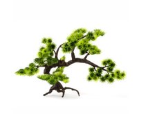 Bonsai velká, akvarijní plastová rostlinka