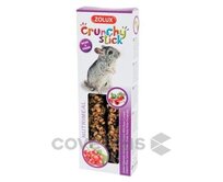 Pochoutka CRUNCHY STICK šípek/rybíz pro činčily Zolux
