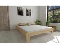 ComfortMatrace Postel z masivu borovice AURORA+rošt ZDARMA Barva: přirozená barva, Rozměr: 90x200 cm přirozená barva, masiv borovice