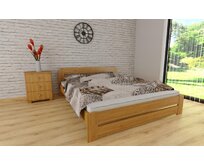 ComfortMatrace Postel z masivu borovice LILI+rošt ZDARMA Barva: olše, Rozměr: 80x200 cm olše, masiv borovice