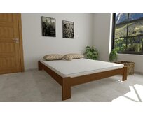 ComfortMatrace Postel z masivu borovice AURORA+rošt ZDARMA Barva: dub, Rozměr: 80x200 cm dub, masiv borovice