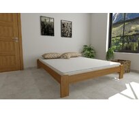 ComfortMatrace Postel z masivu borovice AURORA+rošt ZDARMA Barva: olše, Rozměr: 90x200 cm olše, masiv borovice