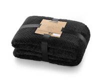 DecoKing Deka z mikrovlákna HENRY 150x200 cm Barva: BLACK/černá BLACK/černá