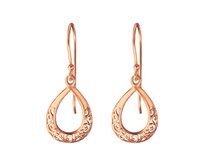 Bangles.cz Náušnice Orient rose gold stříbro 925 šperkovní stříbro 925