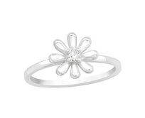 Bangles.cz Prsten Sedmikráska střibro 925 Velikost: 7 - 1,7 cm (EU 54 - 56) 1996/7 stříbrná, 7 - 1,7 cm (EU 54 - 56), stříbro