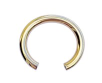 Bangles.cz Náramek chirurgická ocel Grand gold 594 zlatá, 14 - 18 cm, chirurgická ocel